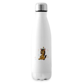 5. Geburtstag Pferd Wild Frech Und Endlich 5 Jahre - Isolierflasche - Weiß - Rechts