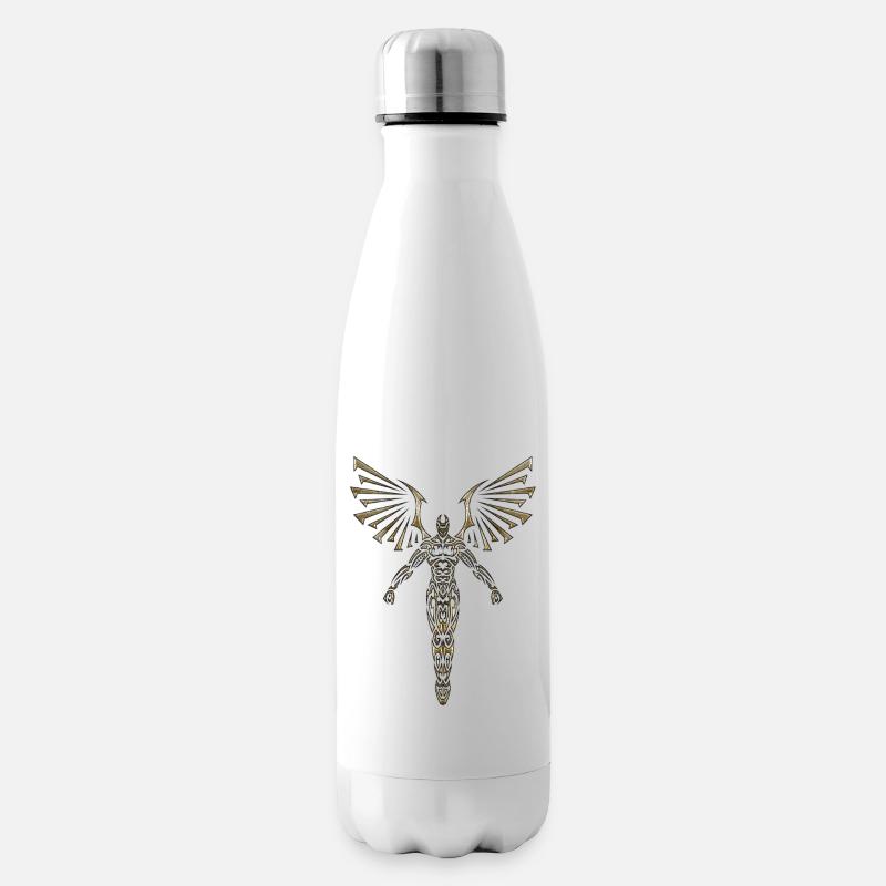 Michael Erzengel Heiliger Christlicher Engel Heiliger Heiliger Snkt - Isolierflasche - Weiß
