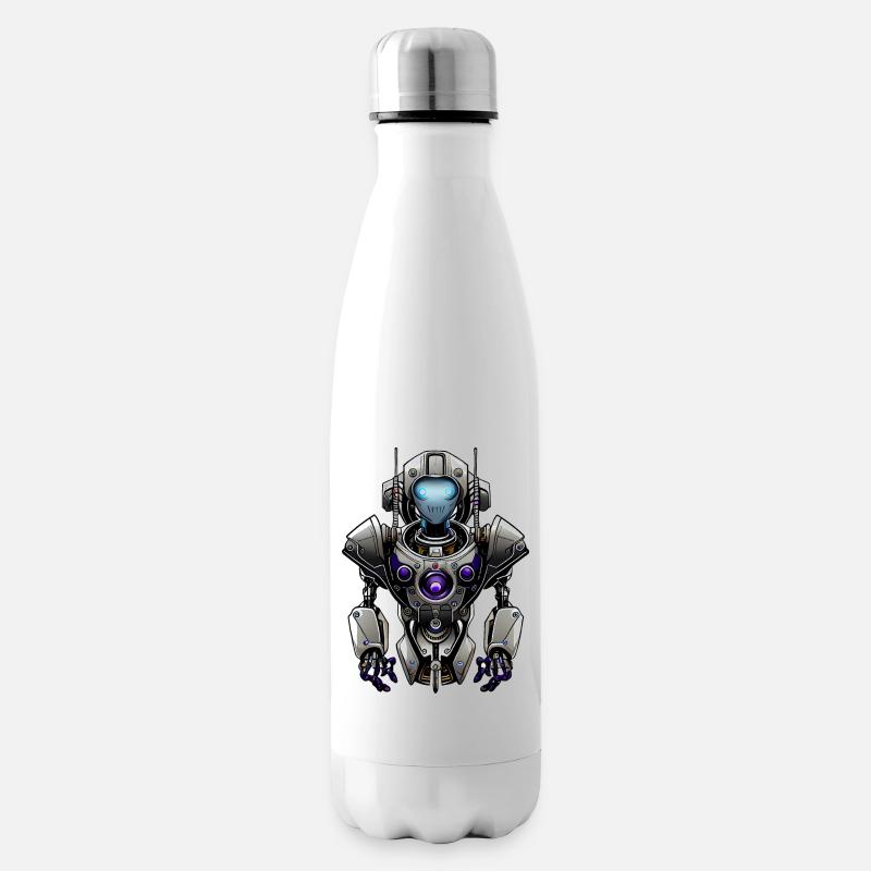 Roboter Beta - Isolierflasche - Weiß