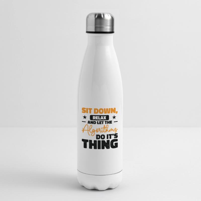 Computer Algorithmus Programmierer Künstliche Isolierflasche