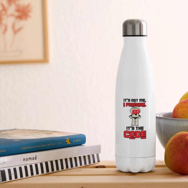 Robot Artificial Intelligence Machine Computer Insulated Water Bottle