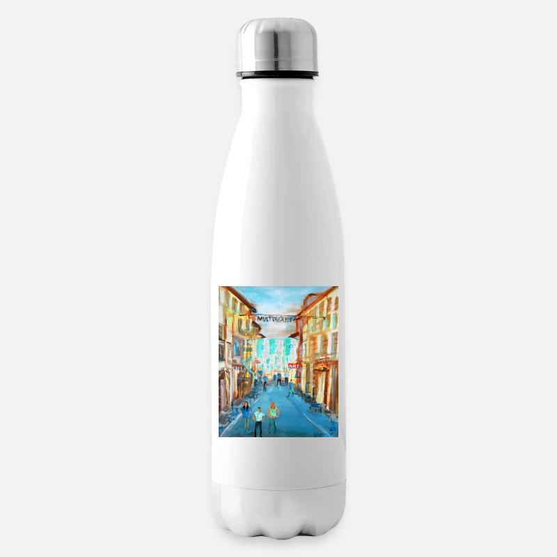 Multergasse - Insulated Water Bottle - white