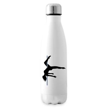 Poledancer Silhouette im Trick Scorpio - Isolierflasche - Weiß - Rechts