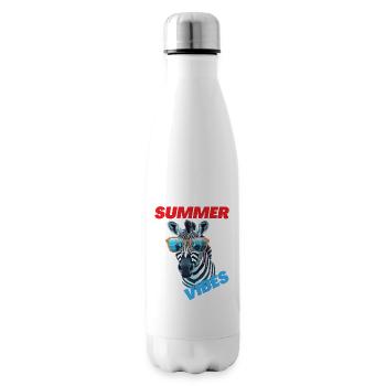 SUMMER VIBES - Isolierflasche - Weiß - Rechts