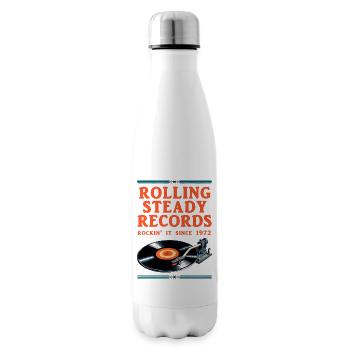 Rouler régulièrement - Bouteille isotherme - blanc - Droite