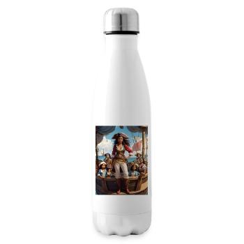 pirates - Insulated Water Bottle - white - Right