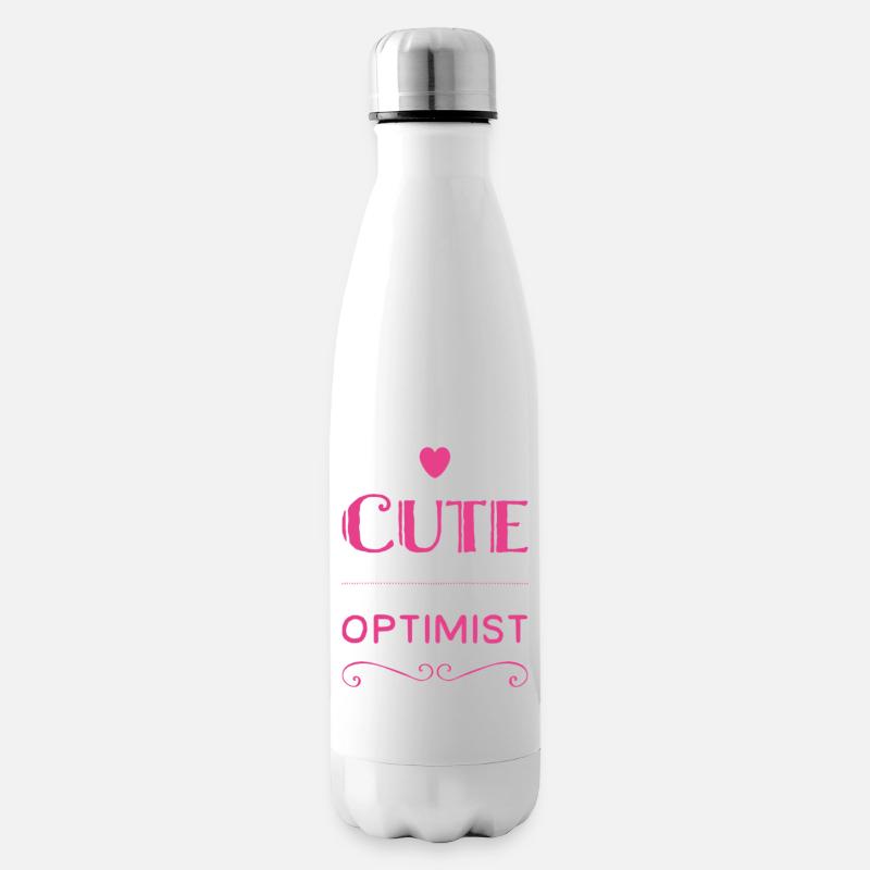 Birthday present - Insulated Water Bottle - white