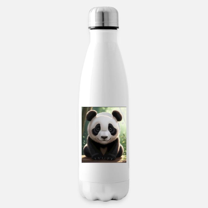 Panda Design - Insulated Water Bottle - white