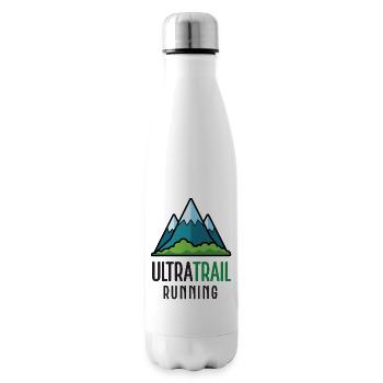 Ultra-Trailrunning - Isolierflasche - Weiß - Rechts