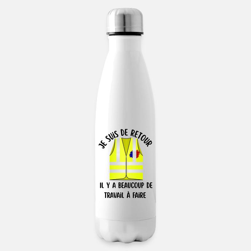 Demonstration - Insulated Water Bottle - white