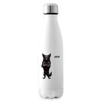 No Black Shepherd Shepherd Owner - Insulated Water Bottle - white - Right