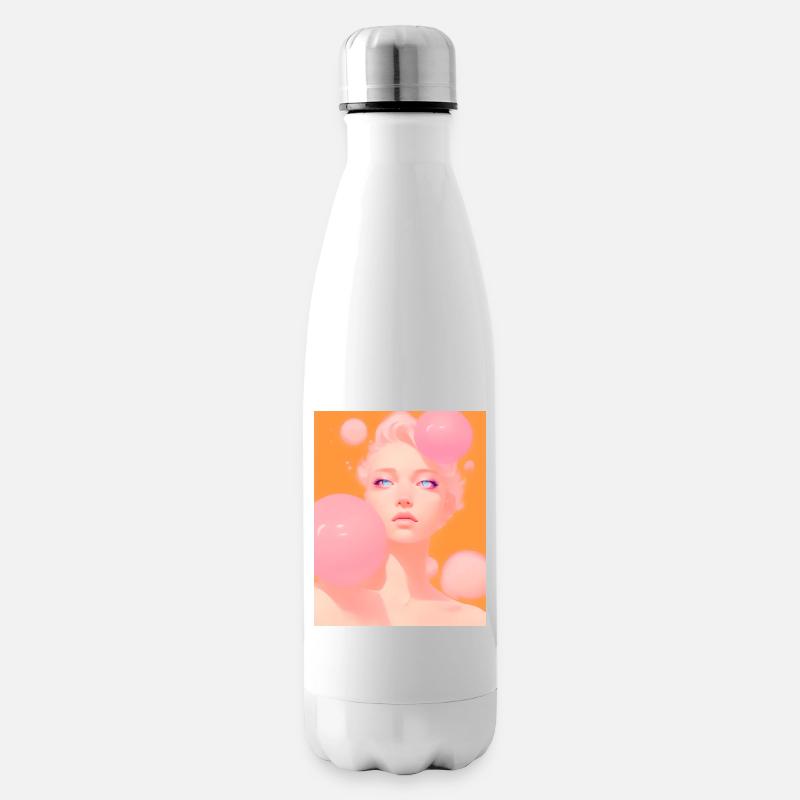 Orange Dream Balloons GBC Pink Blasen - Isolierflasche - Weiß