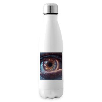 Feu de l’Œil Cosmique - Bouteille isotherme - blanc - Droite