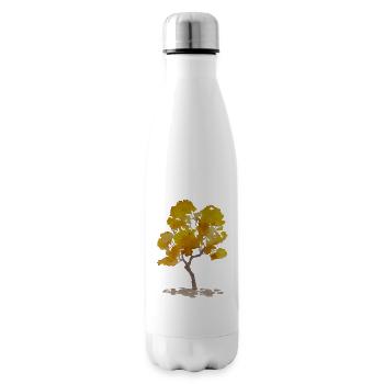 Herbstbaum - Isolierflasche - Weiß - Rechts
