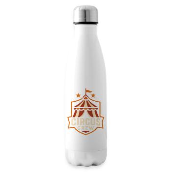 Circus Crew Funny Children's Circus - Insulated Water Bottle - white - Right