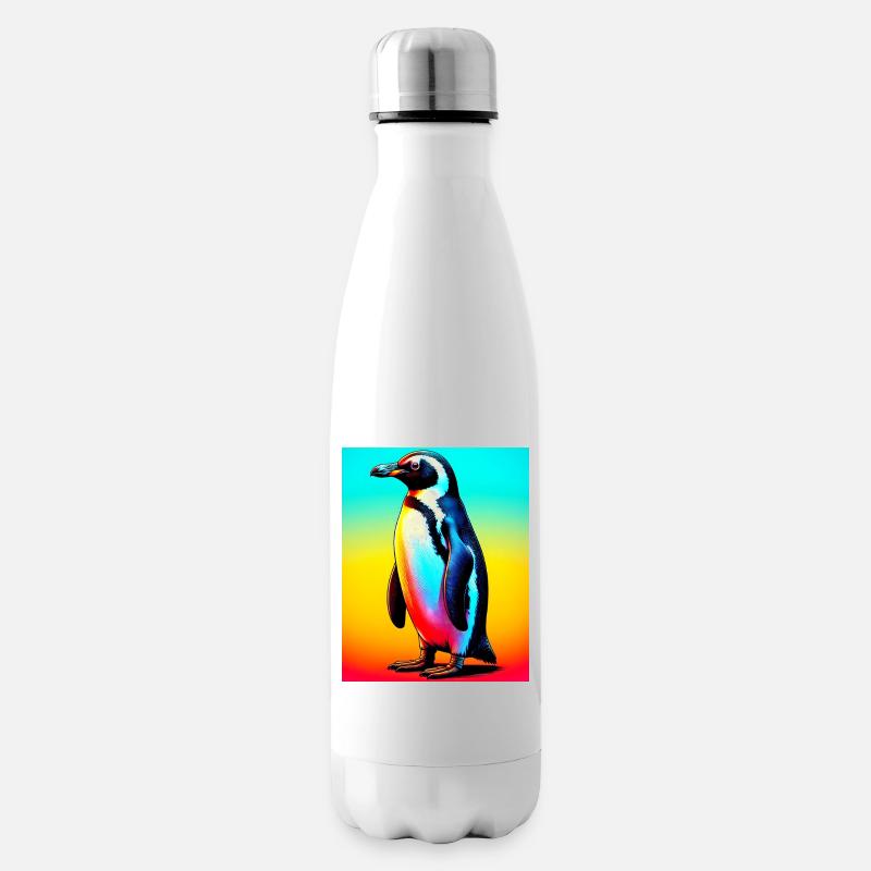 pingouin - Bouteille isotherme - blanc