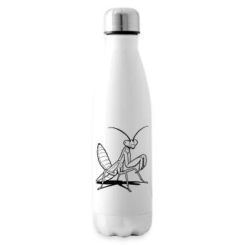 mante religieuse - Bouteille isotherme - blanc - Droite