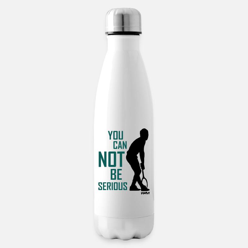 You cant be serious McEnroe  - Bouteille isotherme - blanc