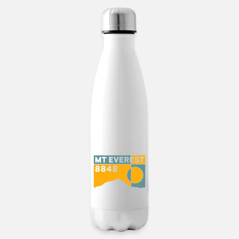 Mount Everest Base Camp Nepal Trekking Souvenir - Isolierflasche - Weiß