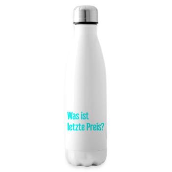 What is last price? - Insulated Water Bottle - white - Right