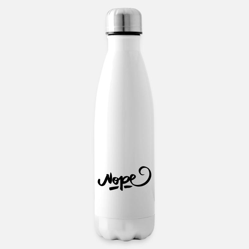 Nope - Isolierflasche - Weiß