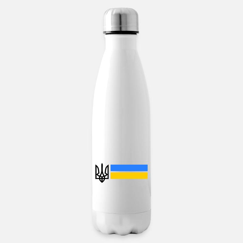 Ukraine - Isolierflasche - Weiß