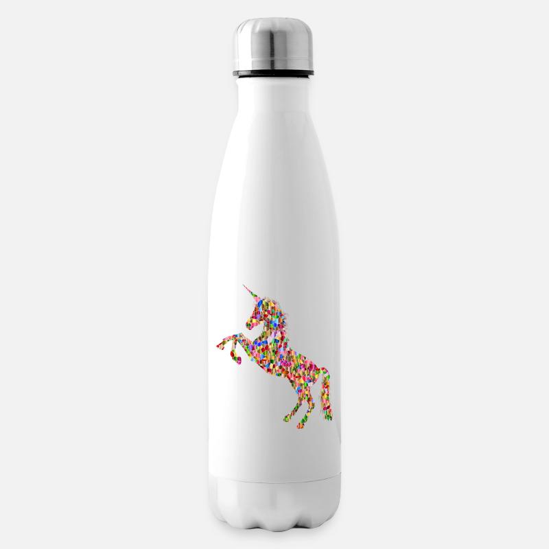 unicorn - Bouteille isotherme - blanc