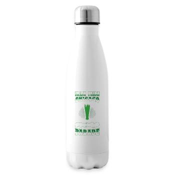 Parade-Bier des irischen Stolz-Chicagos St. Patricks Tages - Isolierflasche - Weiß - Rechts