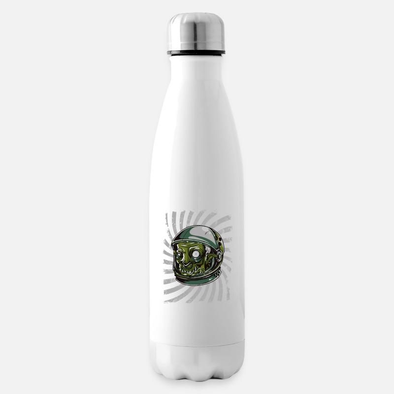 Astronauten Alien - Isolierflasche - Weiß
