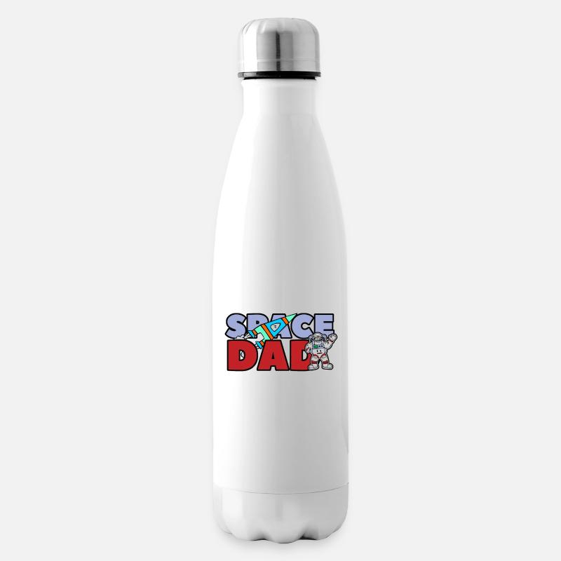SPACE DAD - Isolierflasche - Weiß