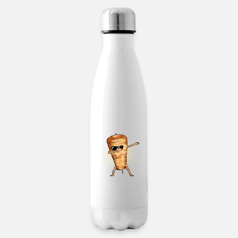 Dabbender doner kebab Doner Dab - Insulated Water Bottle - white
