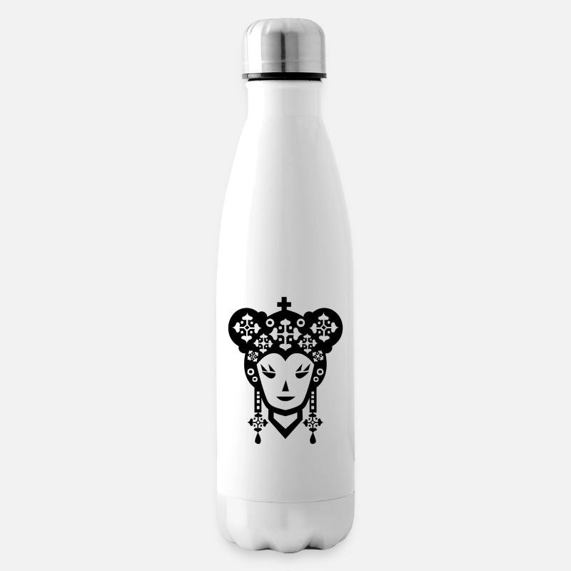 Tête d'Idole - Bouteille isotherme - blanc