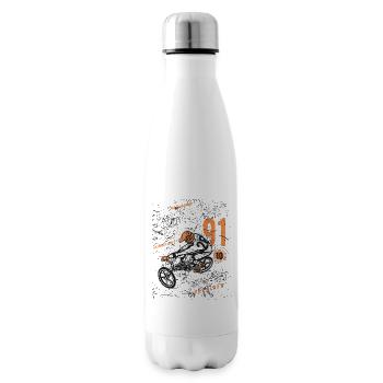 Extreme Rider - Isolierflasche - Weiß - Rechts