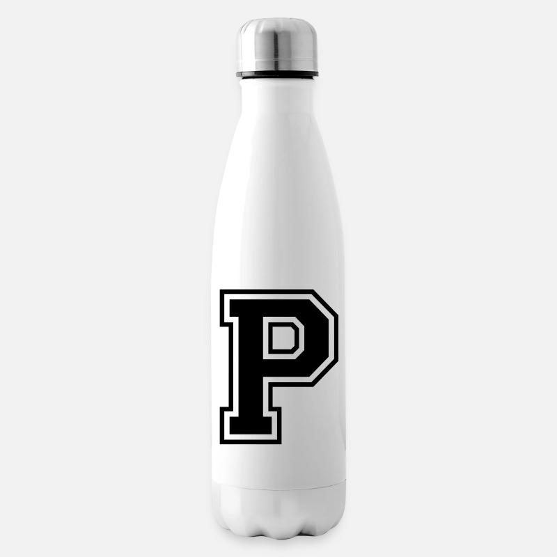 p - Isolierflasche - Weiß