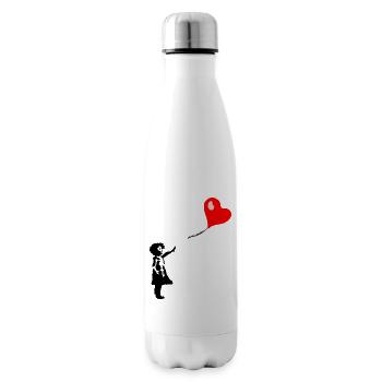 Ballon Kind - Isolierflasche - Weiß - Rechts
