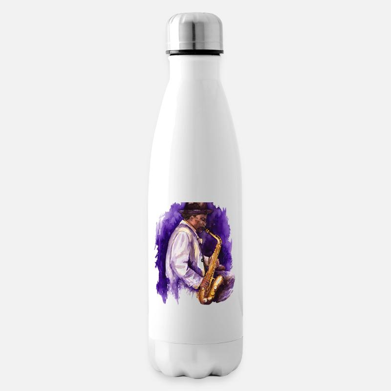 saxo - Bouteille isotherme - blanc