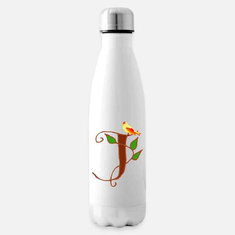 kanarienvogel j - Isolierflasche - Weiß