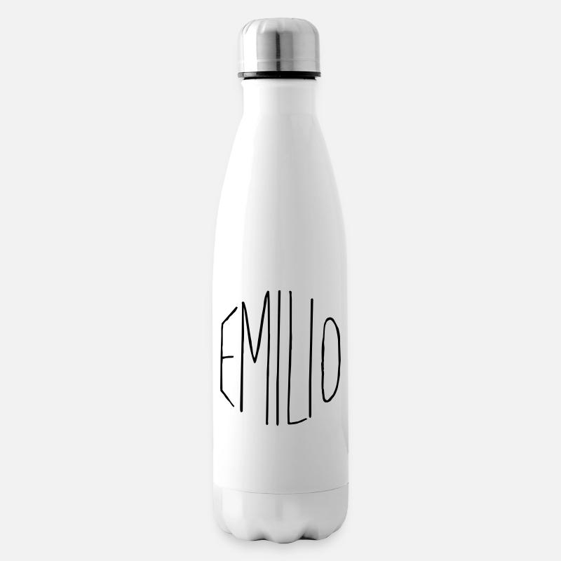 Cadeau Emilio - Bouteille isotherme - blanc