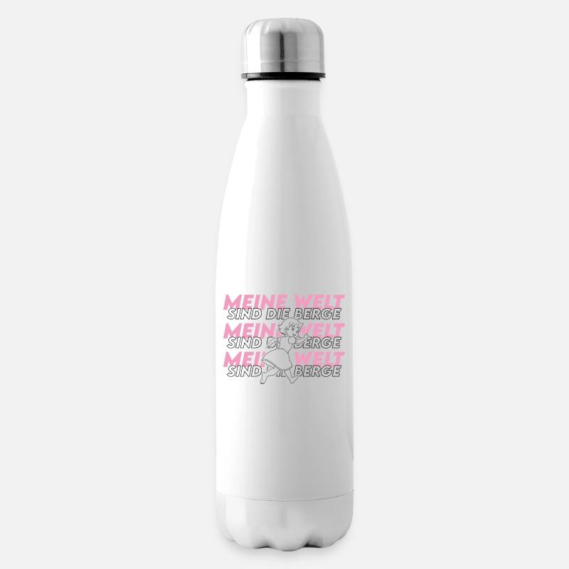 Heidi Meine Welt - Isolierflasche - Weiß