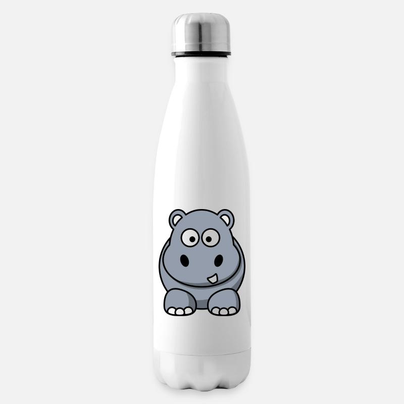 Hippo - Bouteille isotherme - blanc