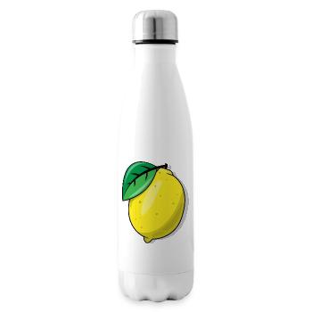 citron - Bouteille isotherme - blanc - Droite