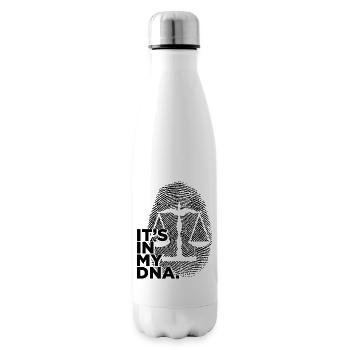 Lawyer dna | Law jurists student law gifts - Insulated Water Bottle - white - Right