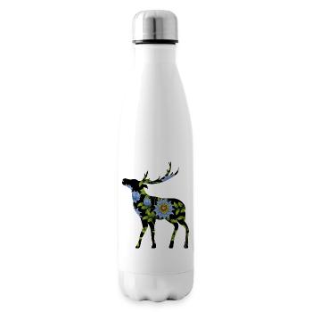 Deer - Insulated Water Bottle - white - Right