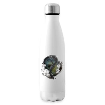 so what - Insulated Water Bottle - white - Right