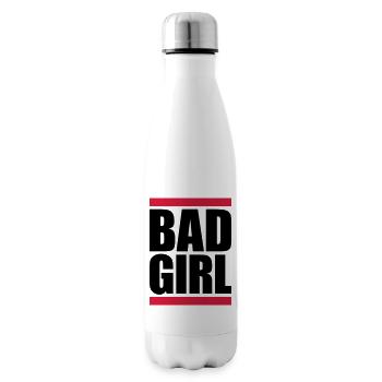 Strip Bad Girl - Bouteille isotherme - blanc - Droite