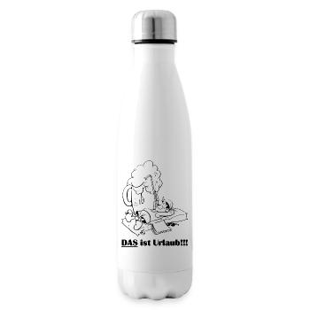 DAS ist Urlaub!!! - Isolierflasche - Weiß - Rechts