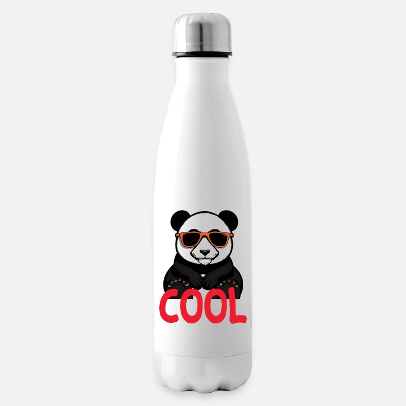 cooler Panda - Isolierflasche - Weiß