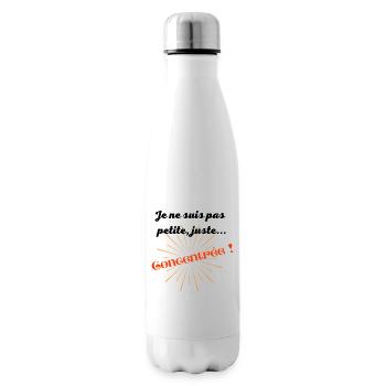 Pour vous qui voulez être remarquées ! - Bouteille isotherme - blanc - Droite