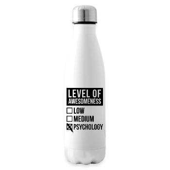 psychologie - Bouteille isotherme - blanc - Droite