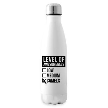 chameau - Bouteille isotherme - blanc - Droite